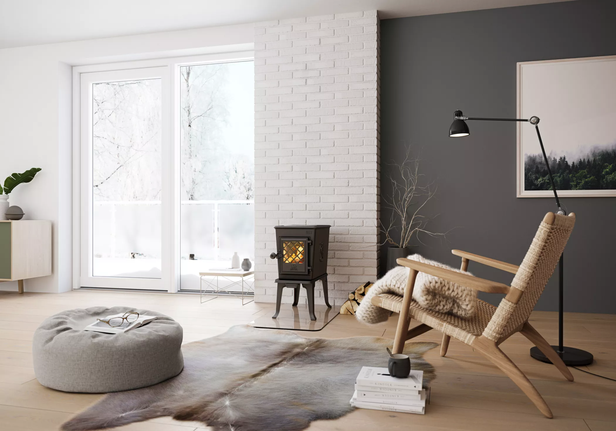 Poêle à bois - JOTUL - F602