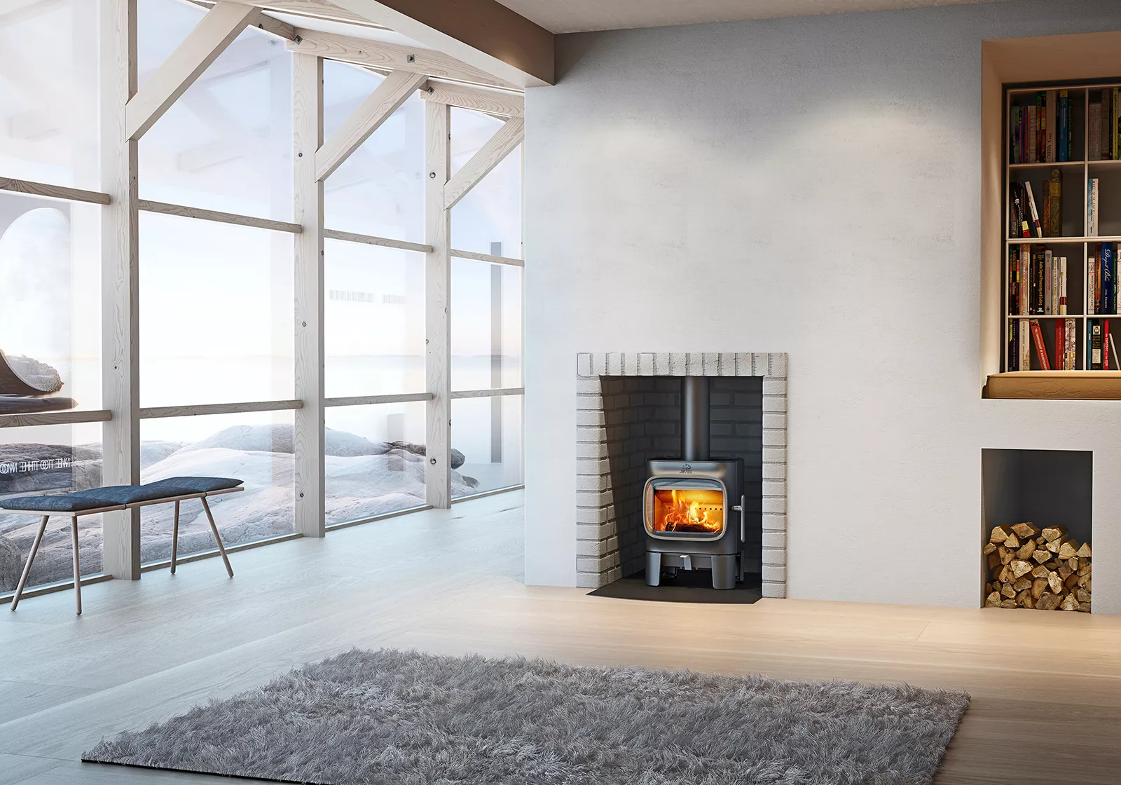 Poêle à bois - JOTUL - F105