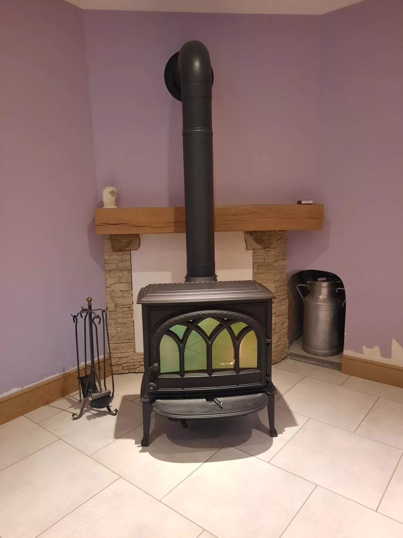 Poêle à bois Jotul F400 (Arlay, Jura 39)