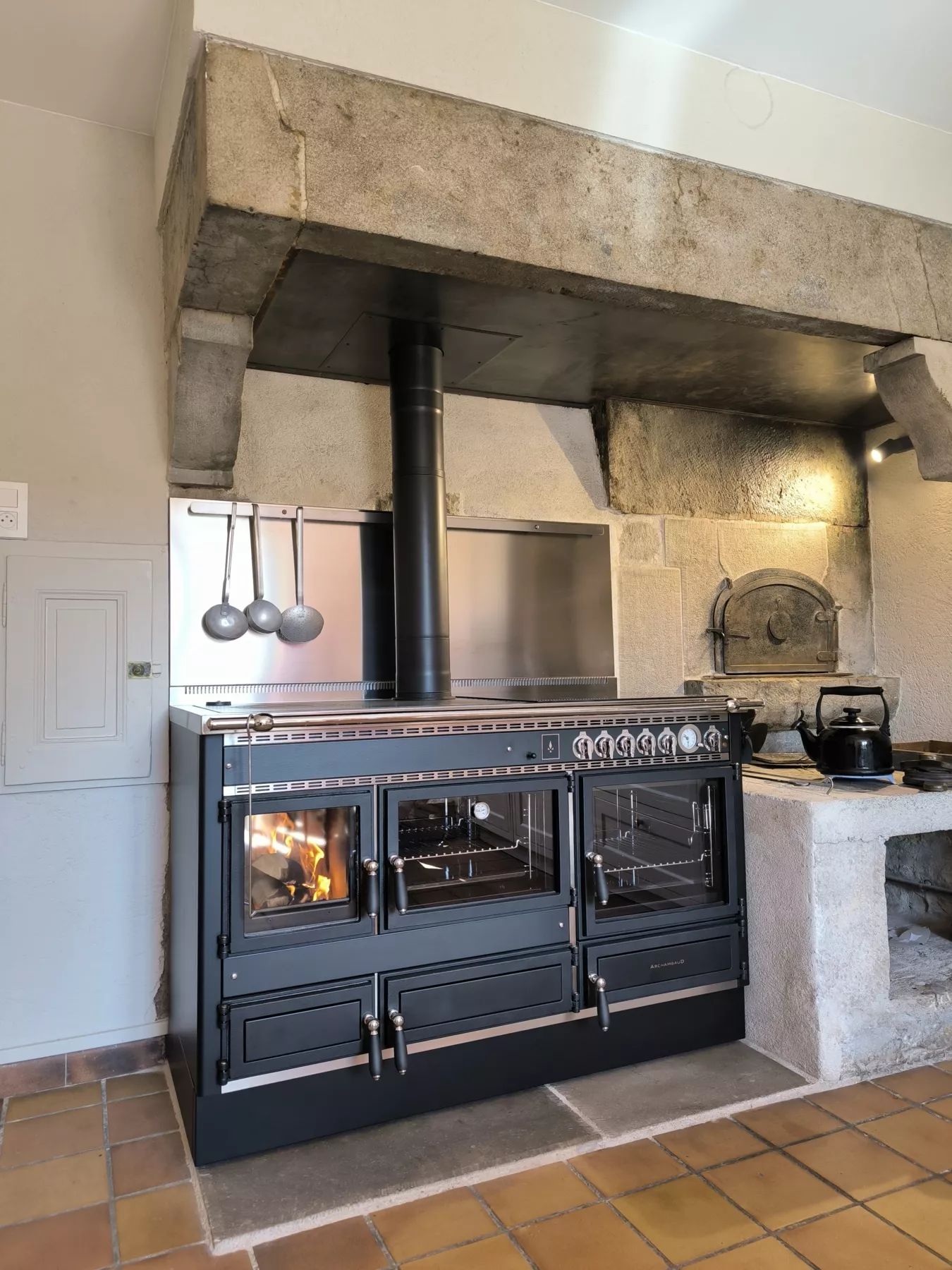 Cuisinière à bois Archambaud Legende 140 (Champagnole, Jura 39)